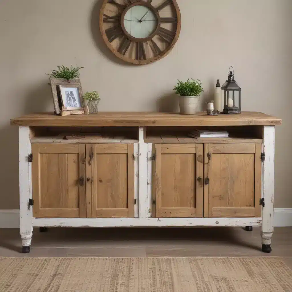 Add Farmhouse Chic Style with Repurposed Wood Furniture Add Farmhouse Chic Style with Repurposed Wood Furniture
