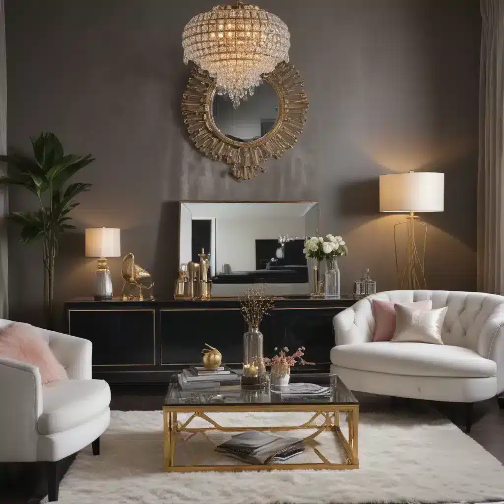Amp Up the Glam Factor in Your Living Room Amp Up the Glam Factor in Your Living Room