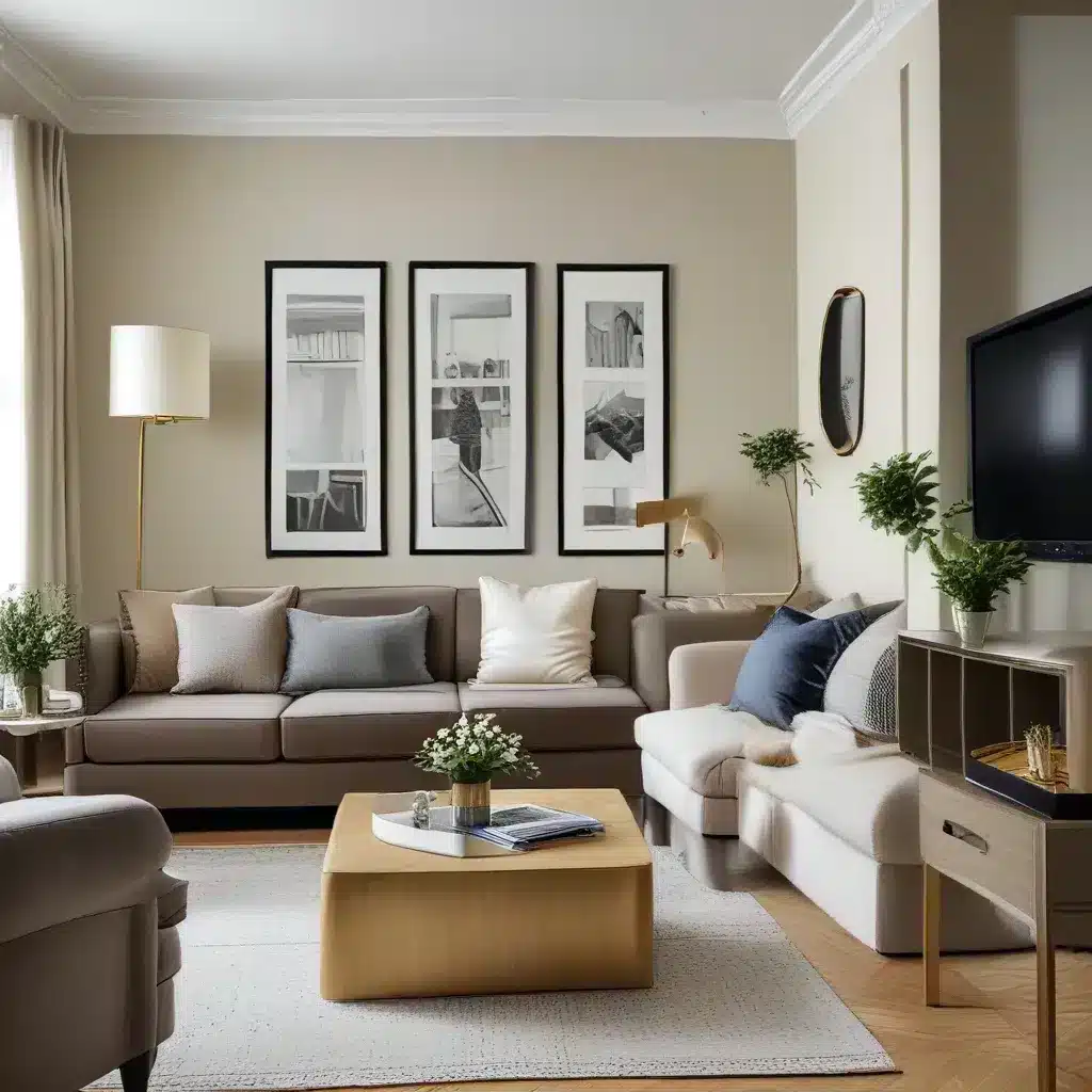 Bring Hotel Style into Your Compact Living Room Bring Hotel Style into Your Compact Living Room