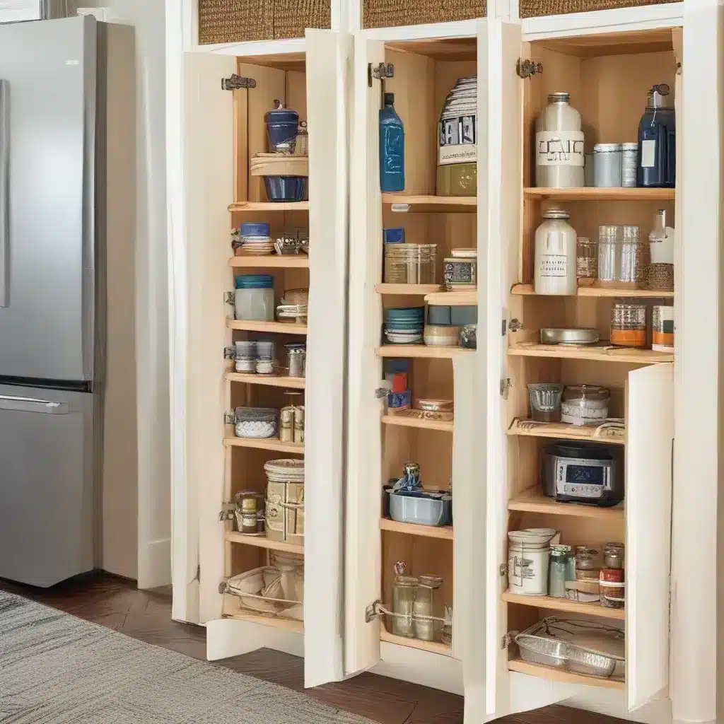 Clever Ways to Use Narrow Cabinet SPACE Clever Ways to Use Narrow Cabinet SPACE