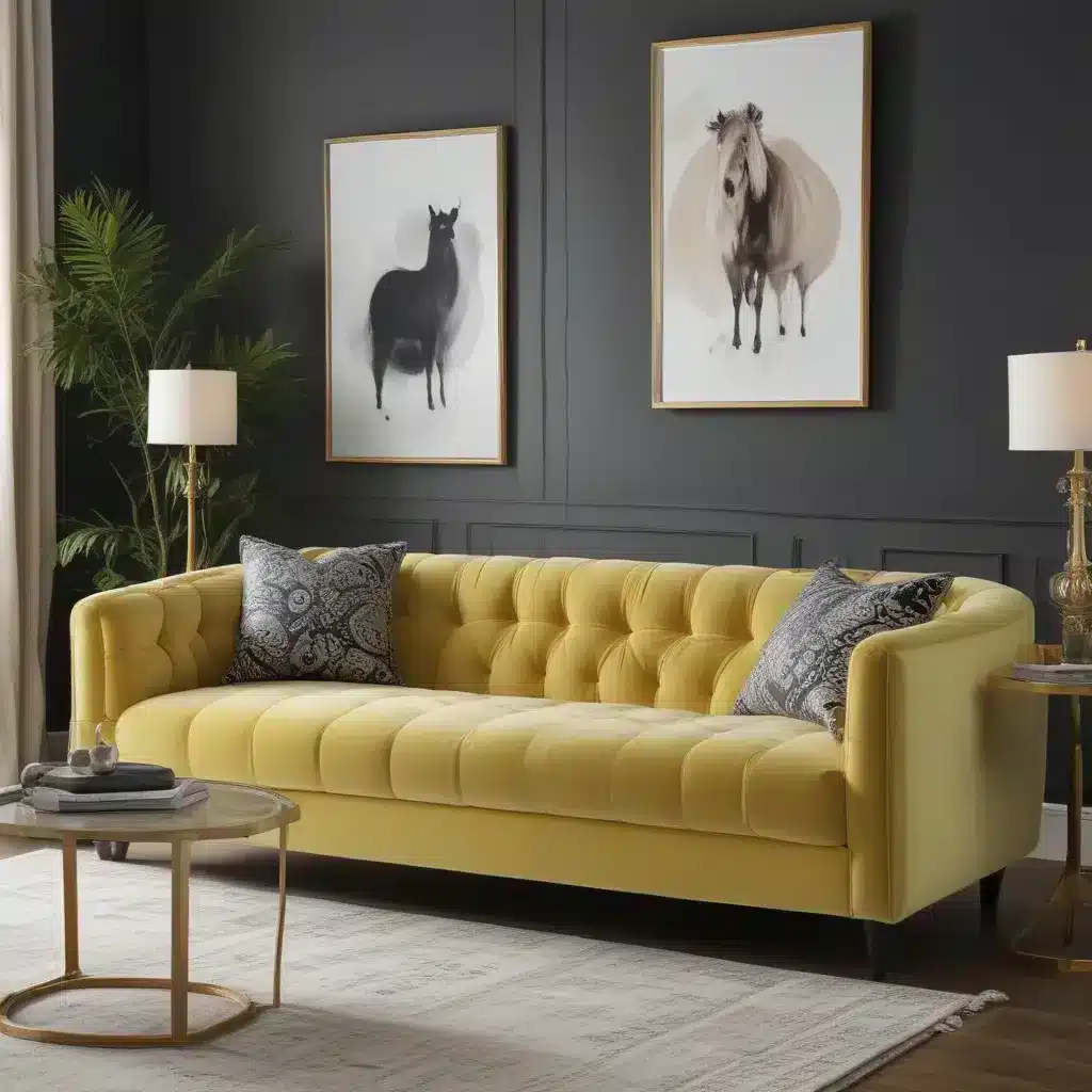 Make a Statement with Eye-Catching Accent Sofas