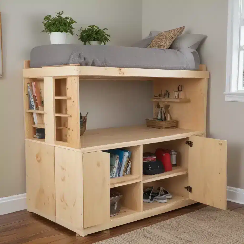 Maximize Small Spaces With Multi-Functional Furniture You Can Build