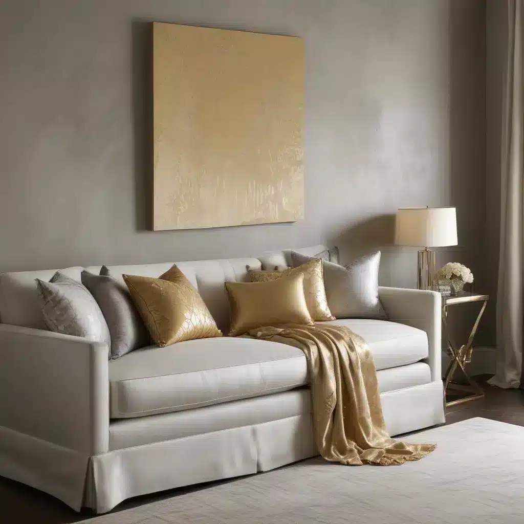 Modern Glam: Metallic Finishes and Luxe Fabrics Reign Supreme Modern Glam: Metallic Finishes and Luxe Fabrics Reign Supreme