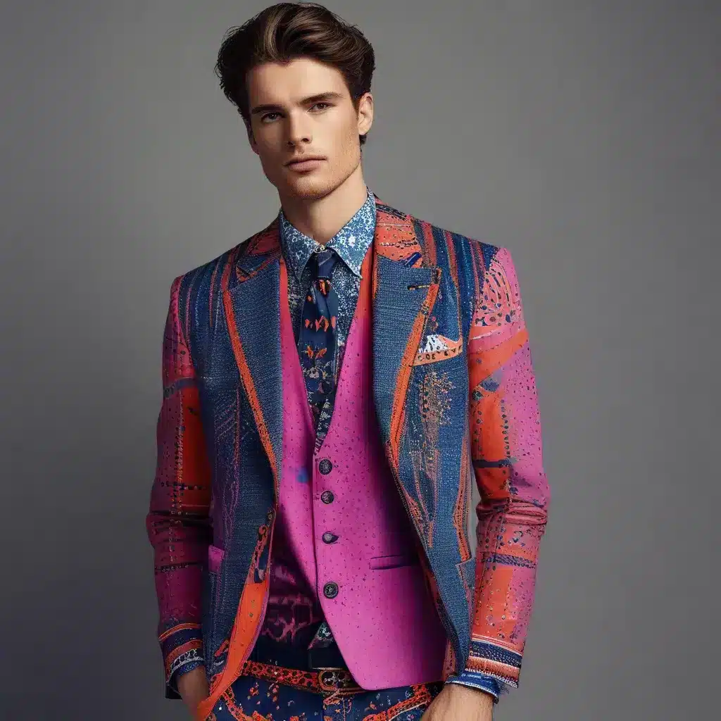 Redefine Masculine with Unexpected Colors and Prints Redefine Masculine with Unexpected Colors and Prints