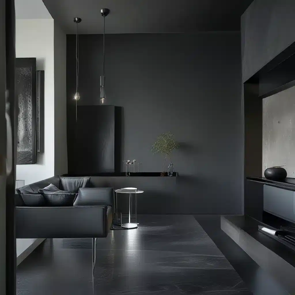 Sleek and Modern Decor Adds an Edgy Look