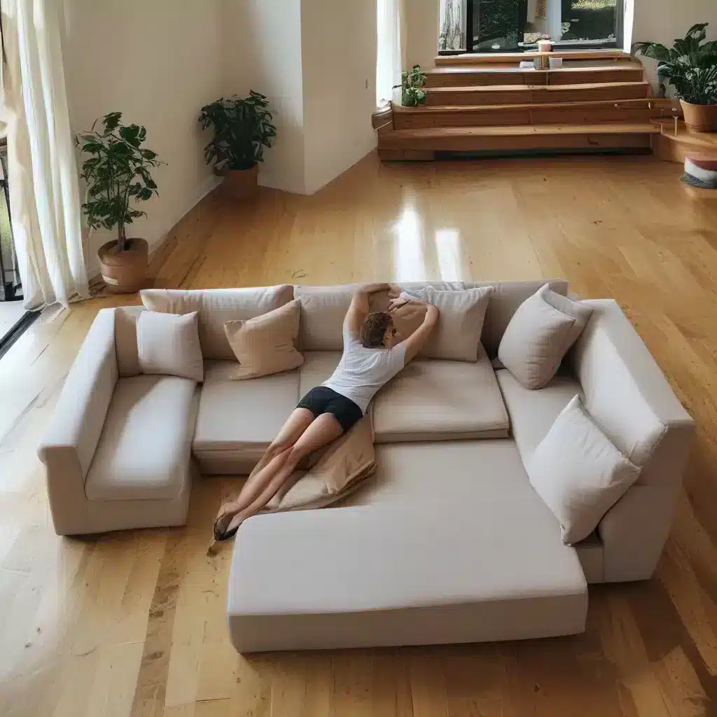 Stretch Out on a Spacious U Couch Stretch Out on a Spacious U Couch