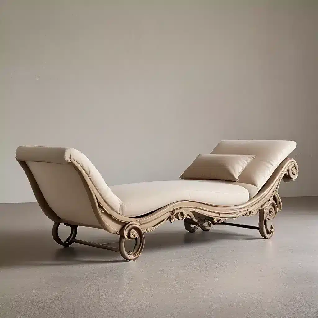 Artful Allure: Chaise Longues with Sculptural Details Artful Allure: Chaise Longues with Sculptural Details