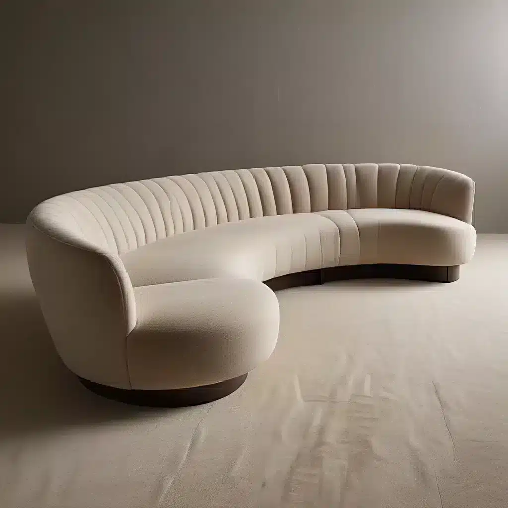 Curve Appeal: Sensuous, Sculptural Sofa Silhouettes Curve Appeal: Sensuous, Sculptural Sofa Silhouettes