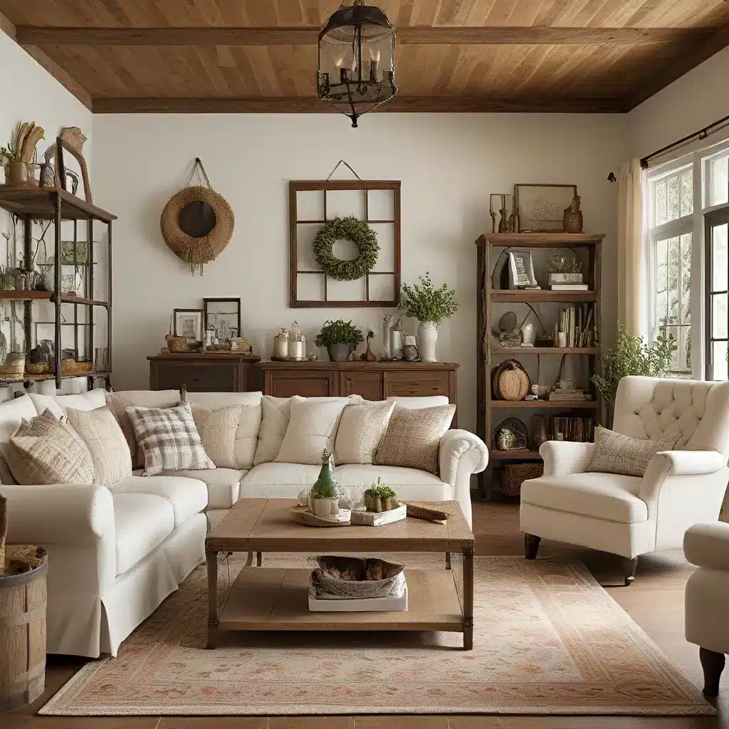 Farmhouse Flair: Rustic Charm for a Country-Inspired Living Room Farmhouse Flair: Rustic Charm for a Country-Inspired Living Room