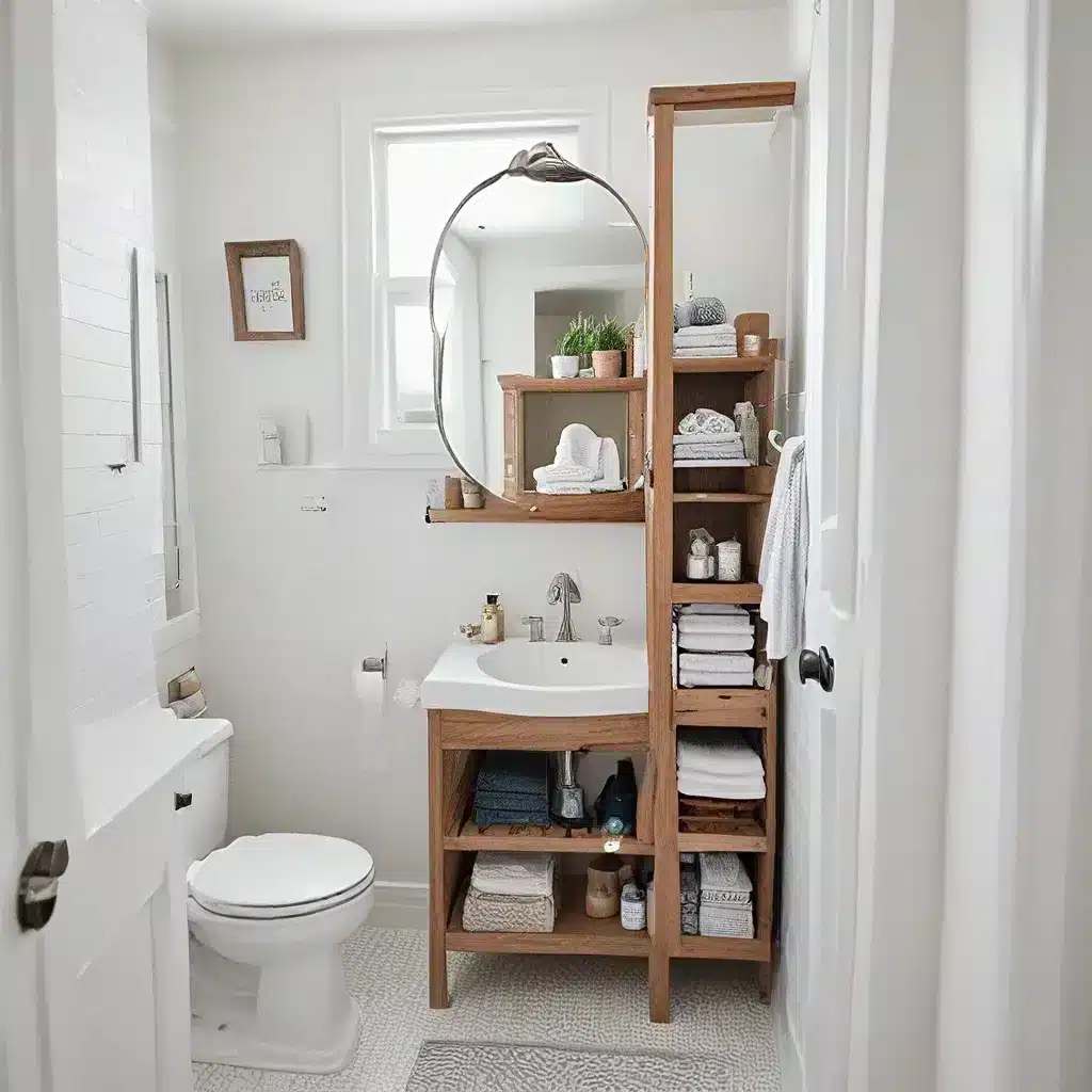 Maximize Storage in Small Bathrooms Maximize Storage in Small Bathrooms
