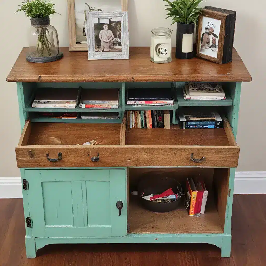 Repurposed Furniture Adds Unique Storage Repurposed Furniture Adds Unique Storage