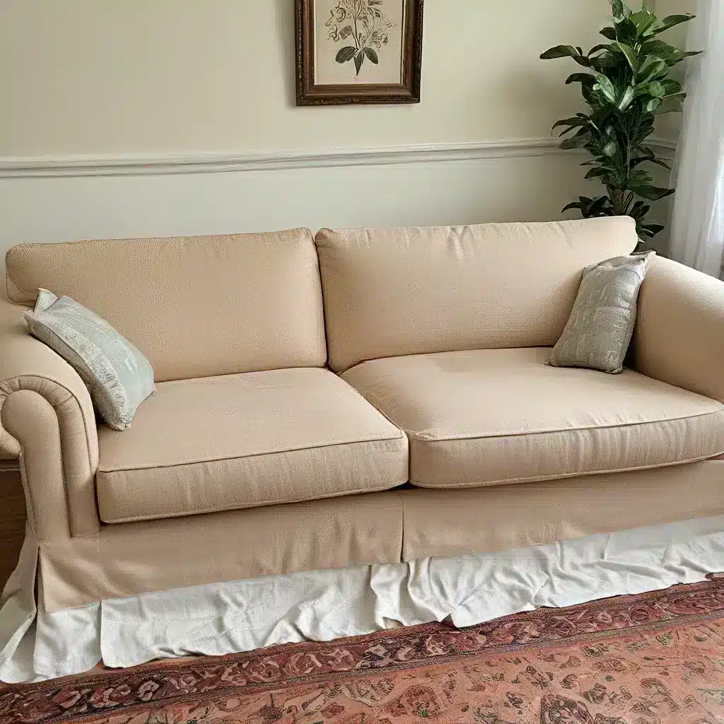Revamp a Hand-Me-Down Sofa with Easy Reupholstery Revamp a Hand-Me-Down Sofa with Easy Reupholstery