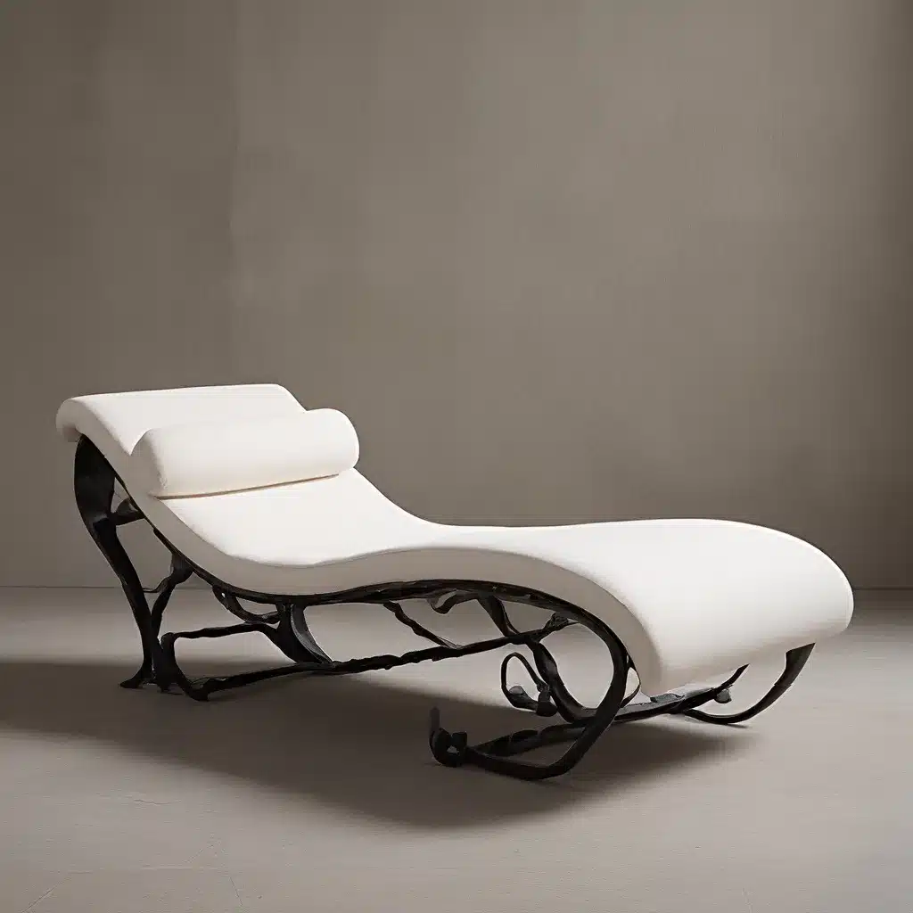 Sculptural Serenity: Chaise Longues with Artful Details Sculptural Serenity: Chaise Longues with Artful Details