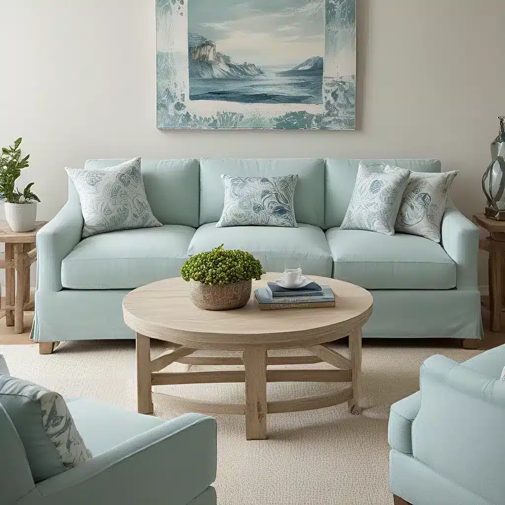 Sofa Forge: Coastal Calm – Serene Oceanic Hues and Motifs Sofa Forge: Coastal Calm – Serene Oceanic Hues and Motifs