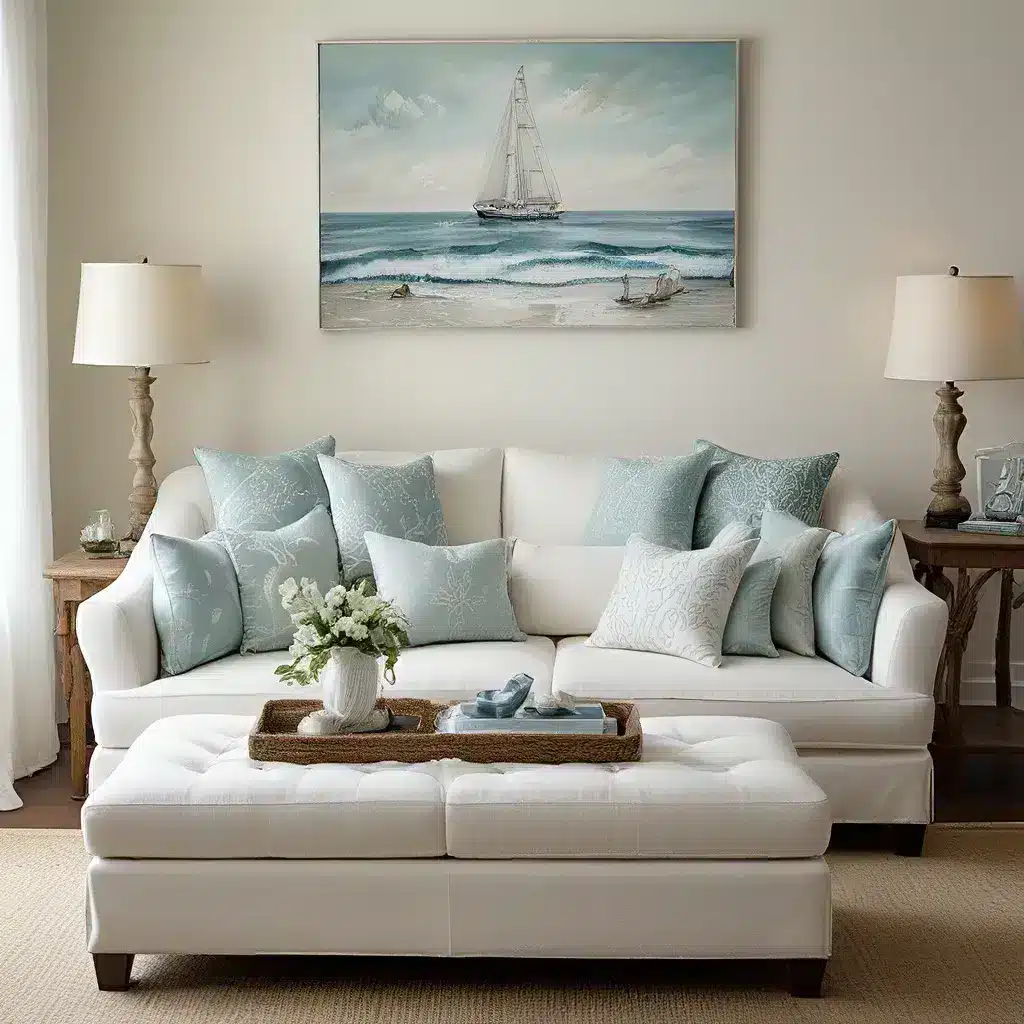 Sofa Forge: Coastal Chic – Soothing Oceanic Hues and Motifs Sofa Forge: Coastal Chic – Soothing Oceanic Hues and Motifs