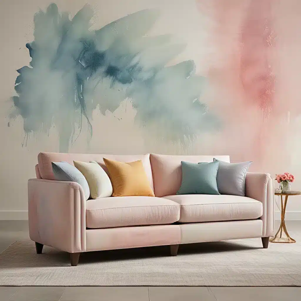 Sofa Forge: Painterly Palette – Watercolor-Inspired Artistry