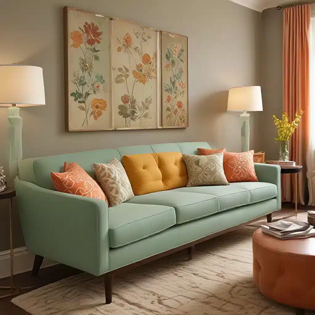Sofa Forge: Retro Redux – Embracing Vintage Color Palettes