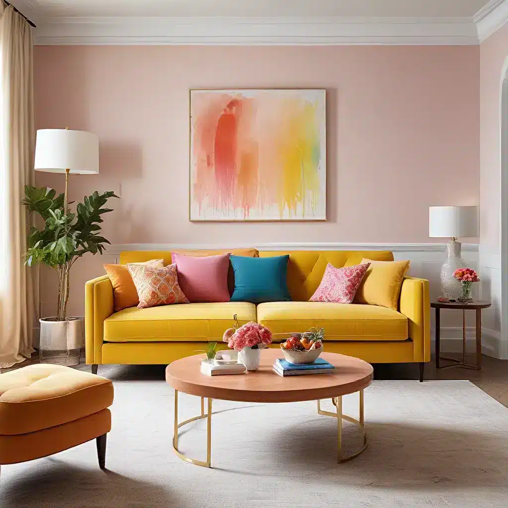 Sofa Forge: Unlocking the Power of Cheerful Rainbow Palettes as Neutrals