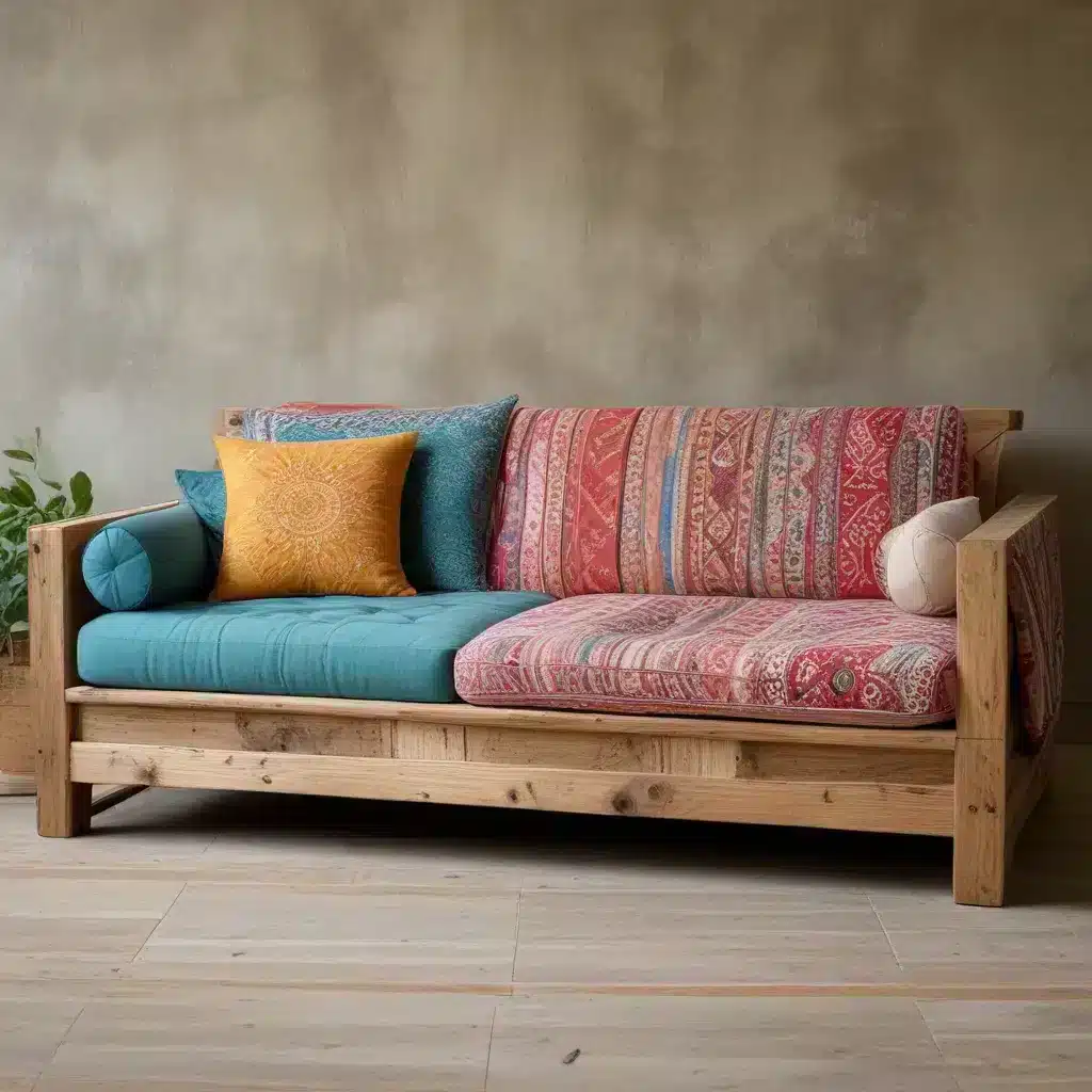 Craft a Bohemian-Inspired Sofa from Reclaimed Wood Craft a Bohemian-Inspired Sofa from Reclaimed Wood