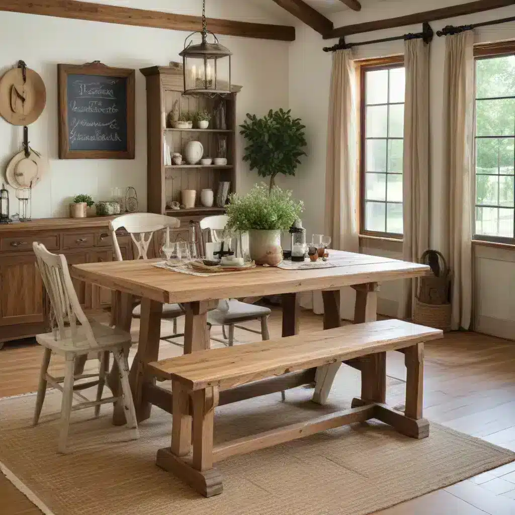 Create Farmhouse Charm with Repurposed Wood Furnishings Create Farmhouse Charm with Repurposed Wood Furnishings