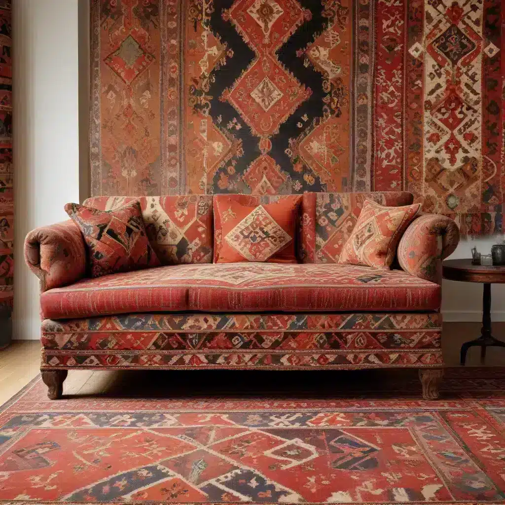 Sofa Forge: Global Gems – Worldly Kilims, Suzanis and Exotic Textiles