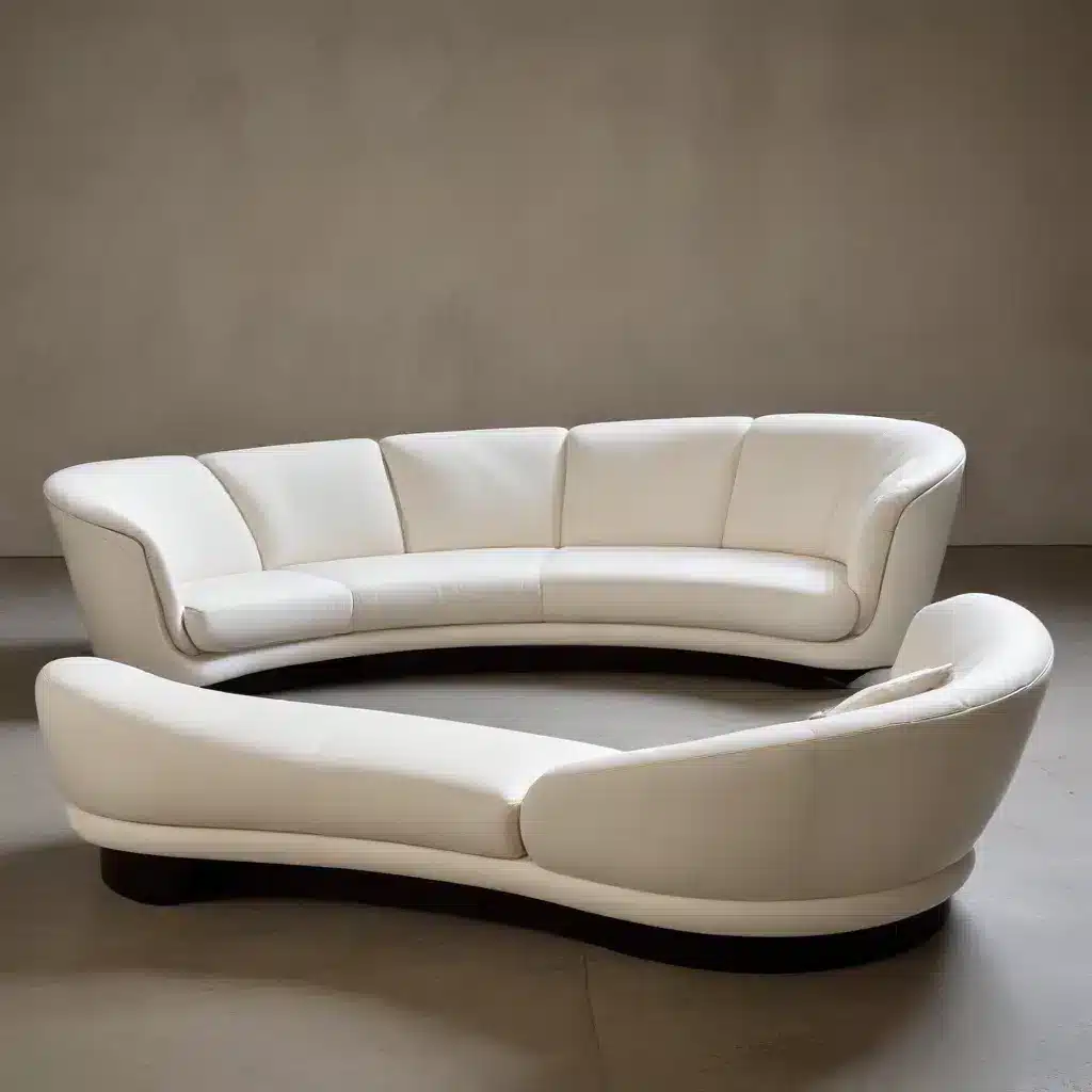 Curvaceous Elegance Sofas that Command Attention with Sweeping Forms Curvaceous Elegance Sofas that Command Attention with Sweeping Forms