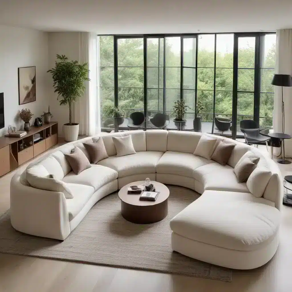 Curve Your Way to Comfort and Conversation with a Plush U-Shaped Sofa Curve Your Way to Comfort and Conversation with a Plush U-Shaped Sofa