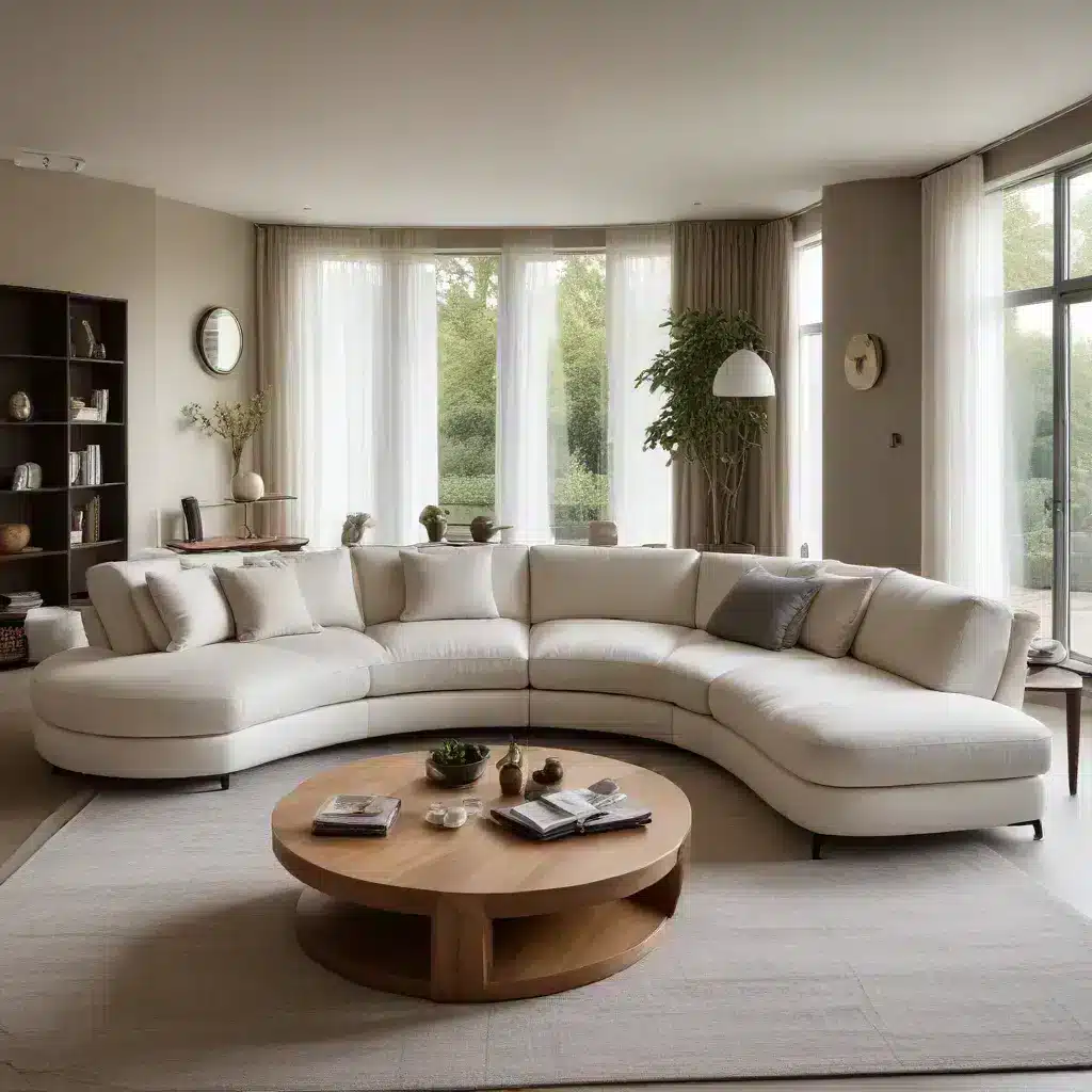 Curve Your Way to a Cozy Retreat with a Luxurious and Inviting U-Sofa