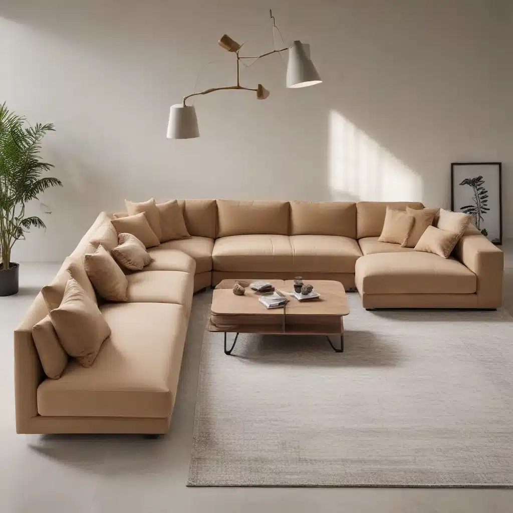 Discover the Endless Possibilities of Incorporating a Versatile U-Shaped Sofa