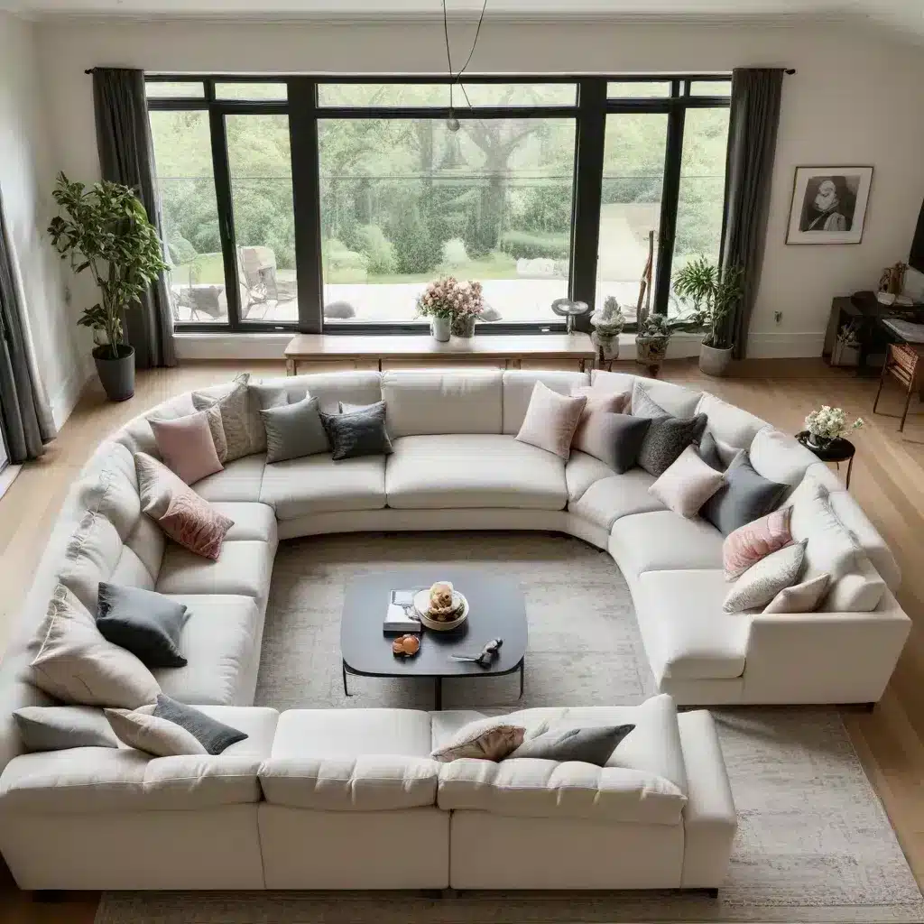 Embrace the Curve Benefits of a U-Shaped Sofa Embrace the Curve Benefits of a U-Shaped Sofa