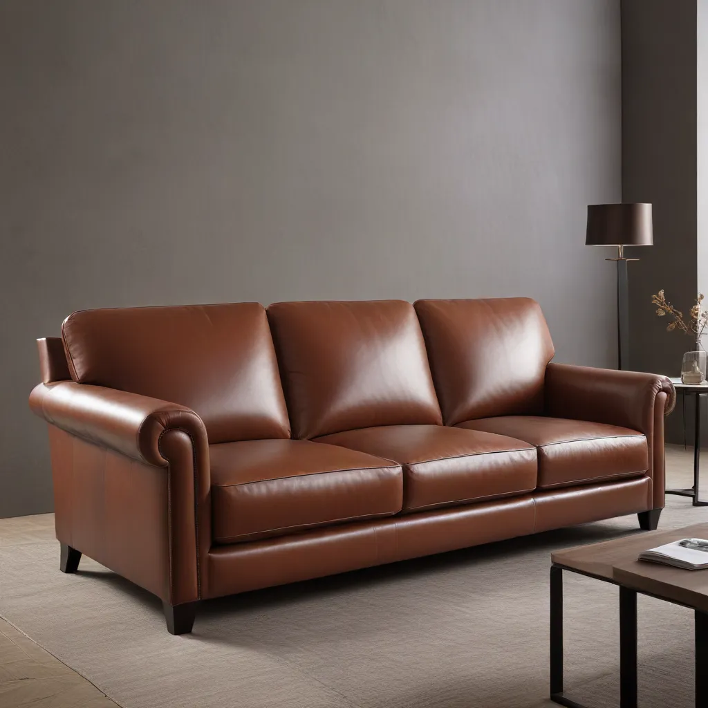 Luxurious Leather Offers Timeless Comfort and Style in Sofa Design