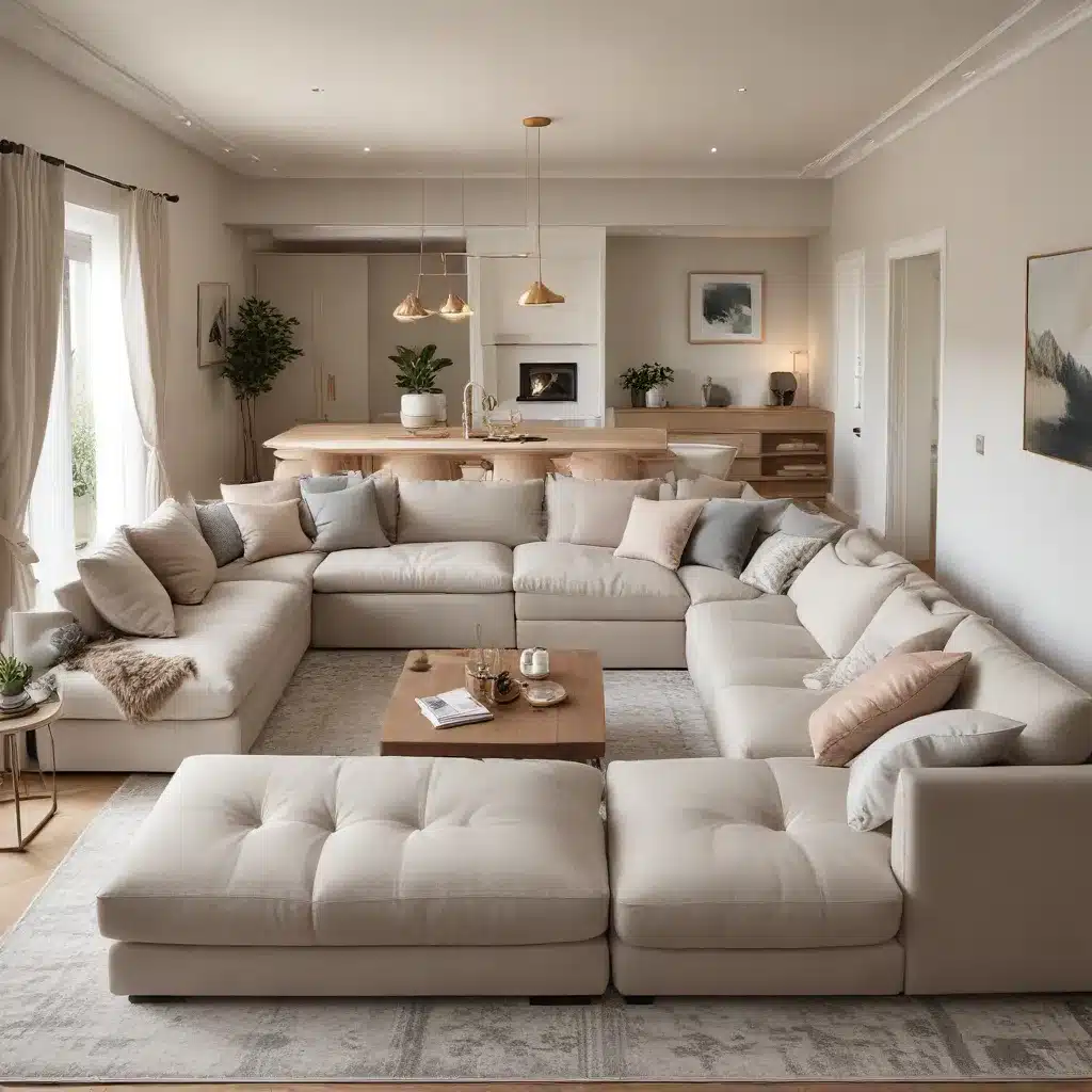 Maximize Relaxation and Socialization with a Customized and Cozy U-Shaped Sofa Solution in Your Personal Sanctuary at Home Maximize Relaxation and Socialization with a Customized and Cozy U-Shaped Sofa Solution in Your Personal Sanctuary at Home