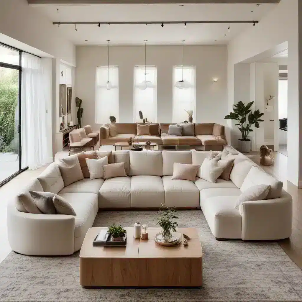 Sink into the Plush Embrace of a Custom U-Shaped Sofa Sink into the Plush Embrace of a Custom U-Shaped Sofa
