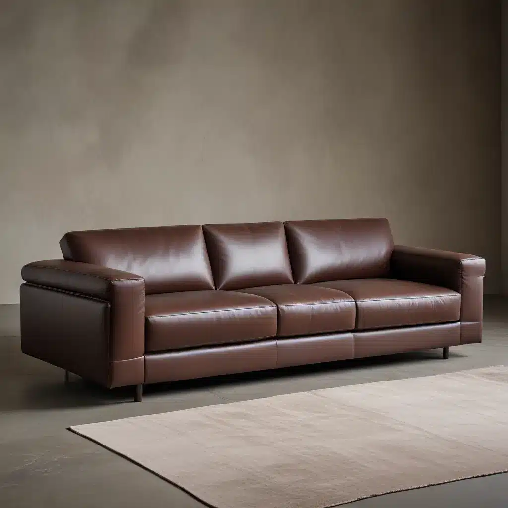 Sleek Leathers Offer Luxurious Comfort Sofas that Blend Classic and Contemporary