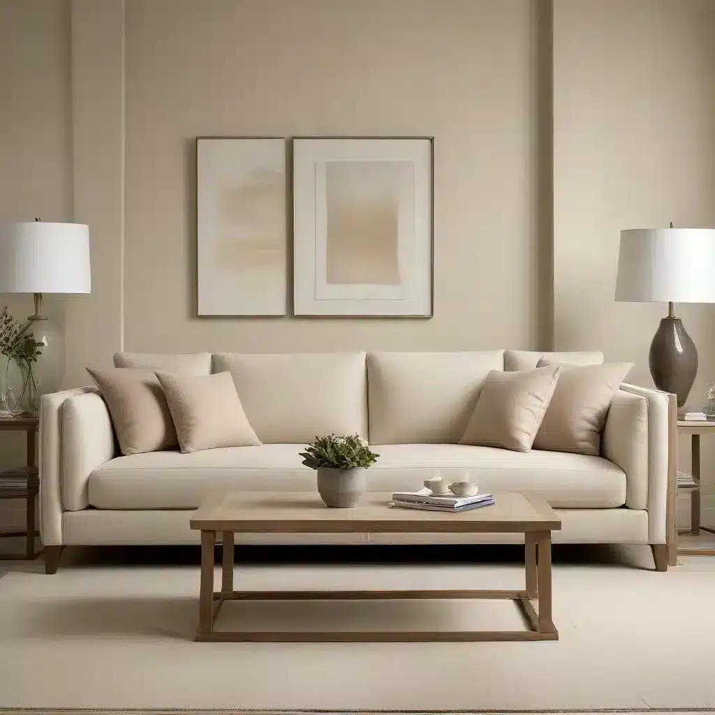 Sofa Forge Neutral Nuance  Subtle Tonal Color Harmonies
