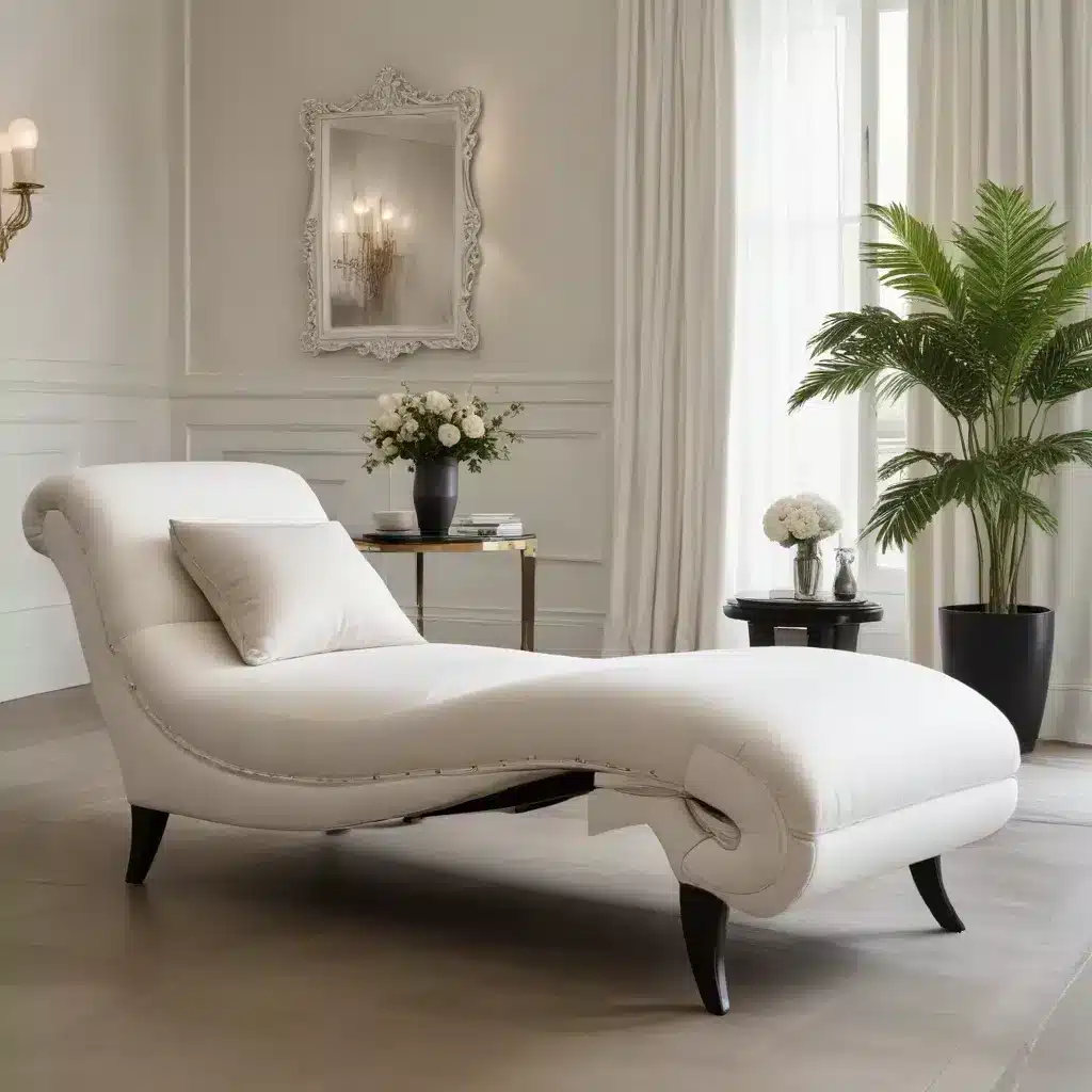 Sophisticated Sanctuary with Refined Chaise Longues Sophisticated Sanctuary with Refined Chaise Longues
