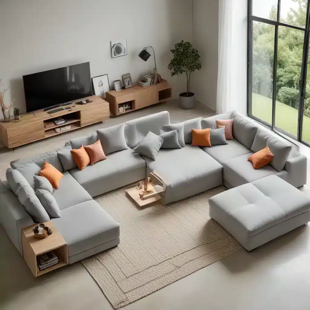 Designing Dual-Purpose Perfection with Transformative U-Shaped Sofas Designing Dual-Purpose Perfection with Transformative U-Shaped Sofas