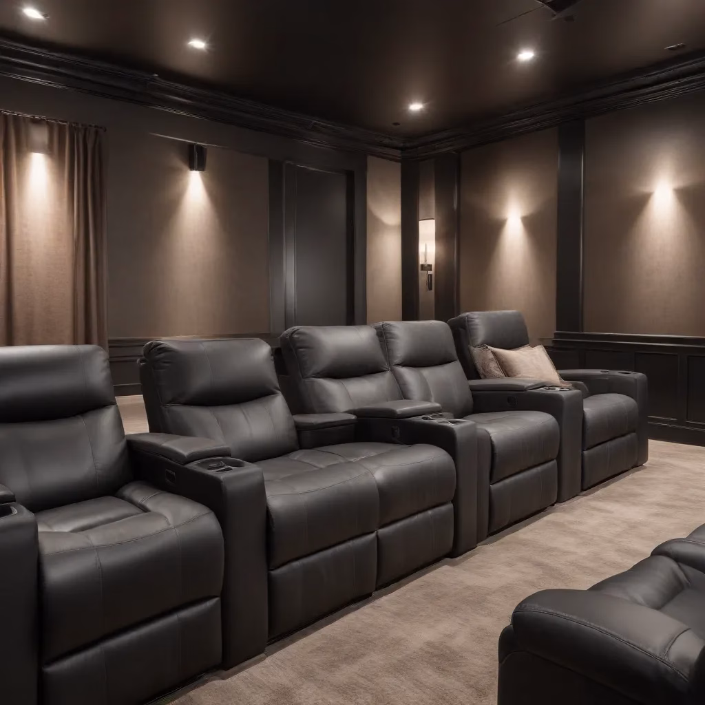 Elevate Movie Nights with Cinematic Home Theater Seating Elevate Movie Nights with Cinematic Home Theater Seating