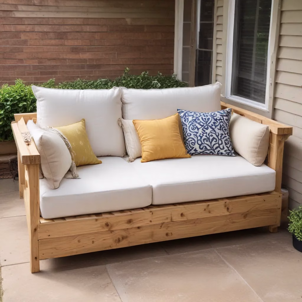 Elevate Your Outdoor Porch With a Homemade Sofa Elevate Your Outdoor Porch With a Homemade Sofa
