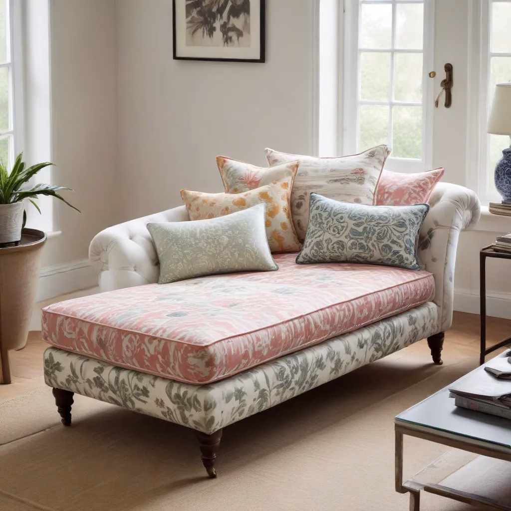 Mix and Match: Coordinating Patterns on Your Chaise Long