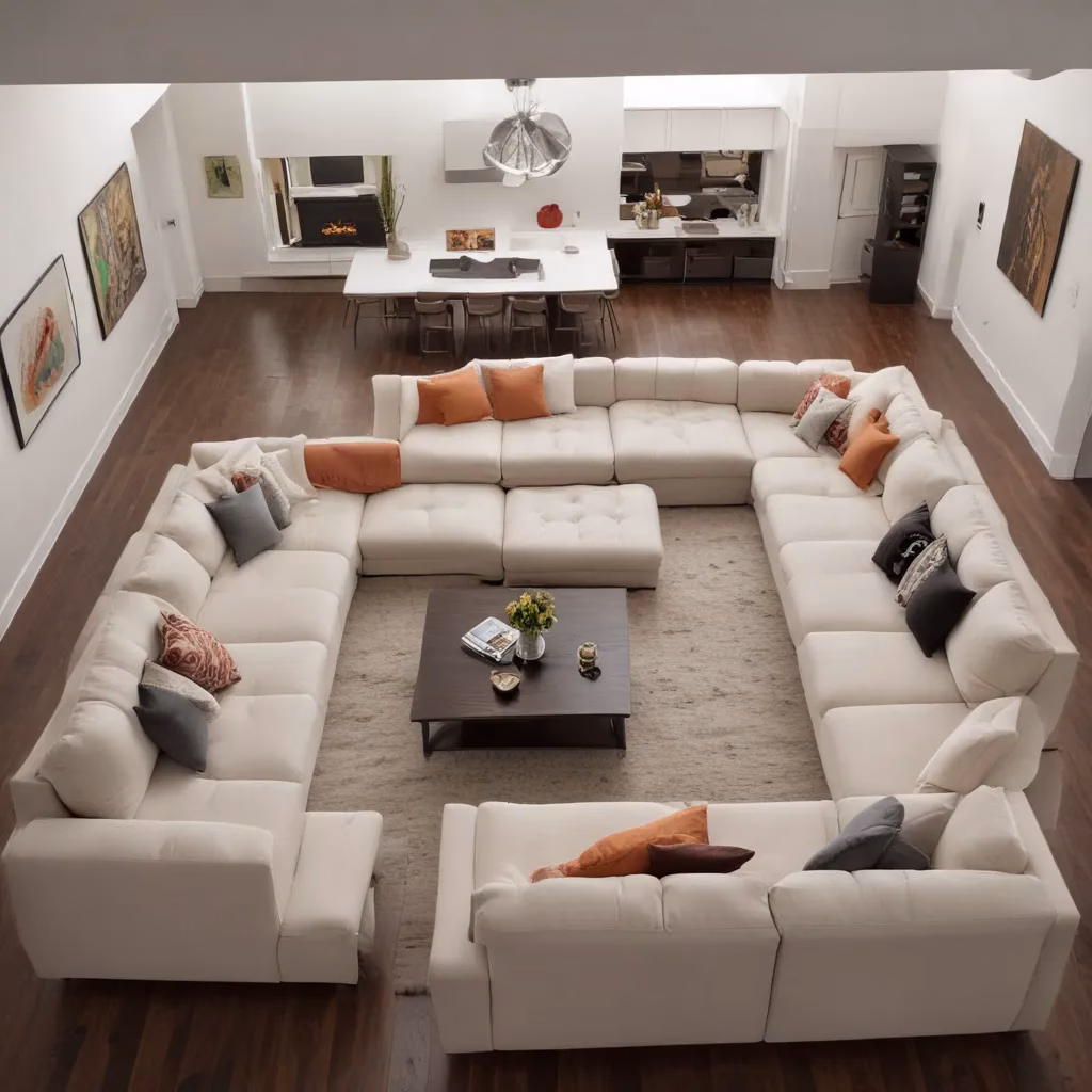 Arranging Furniture to Enhance Conversation with U-Shaped Sofa Layouts Arranging Furniture to Enhance Conversation with U-Shaped Sofa Layouts