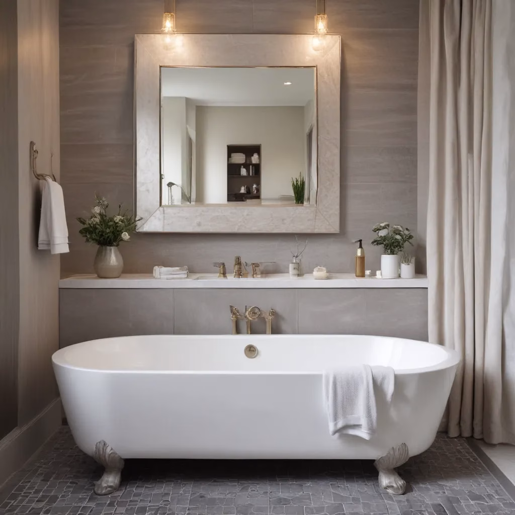 Coordinating Bathroom Decor Schemes with Complementary Sofa Upholstery