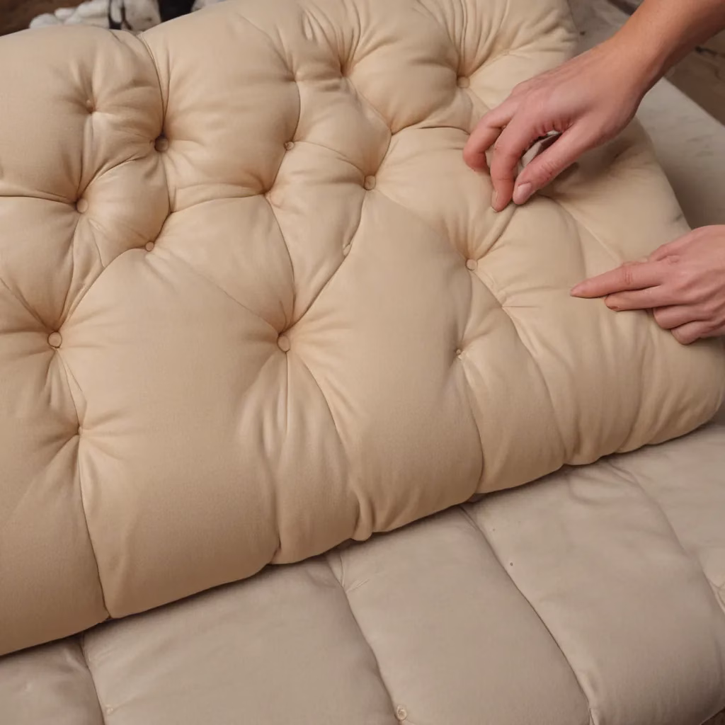 Upholstery Techniques: Tufting and Channeling