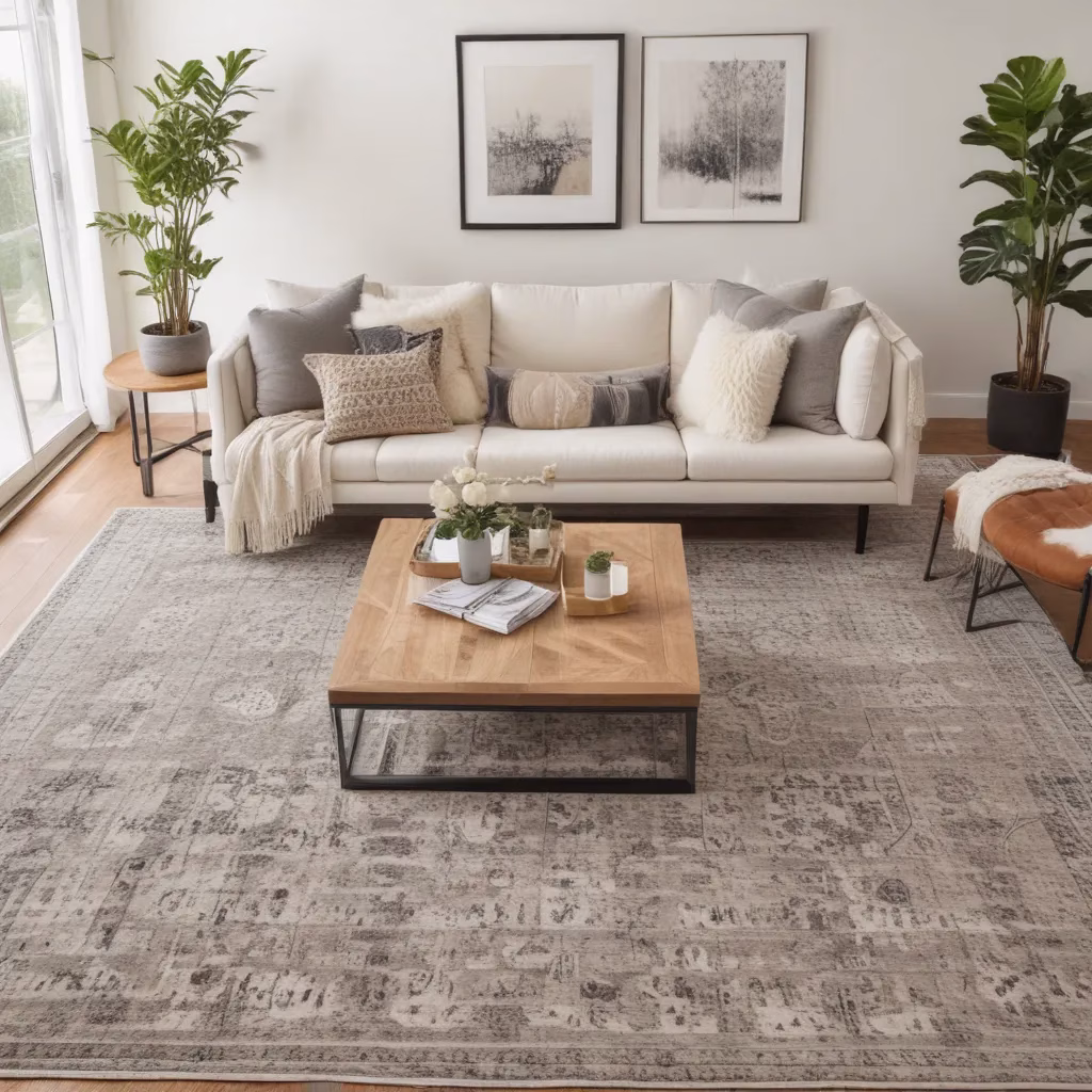 Arranging Area Rugs: Grounding Your Sofa for Cohesive Design