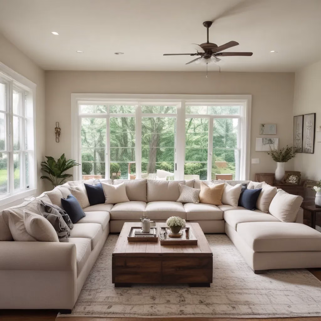 Arranging Living Room Furniture Around a Large Sectional Sofa Arranging Living Room Furniture Around a Large Sectional Sofa