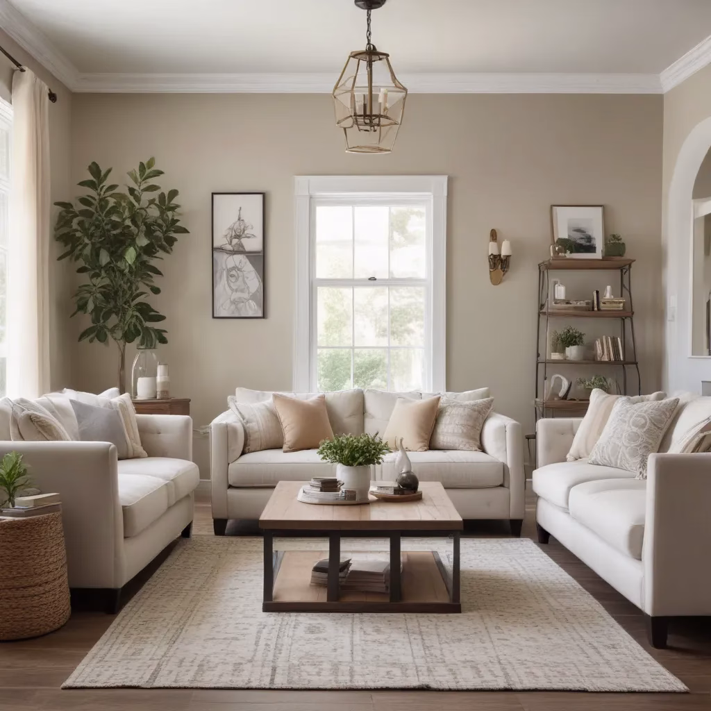 Arranging Living Room Furniture to Create Intimate Conversation Zones