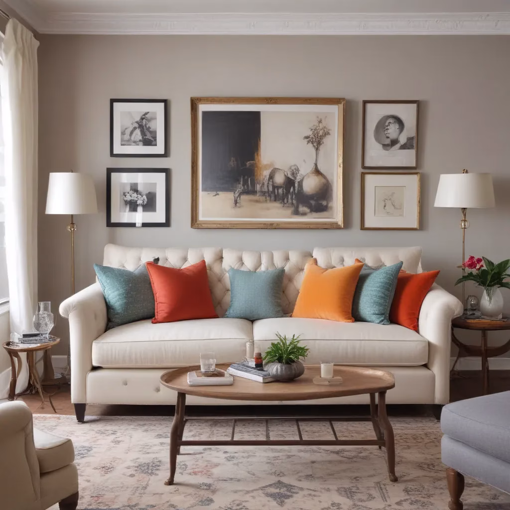Blending Sofa Styles for an Eclectic Living Room Look