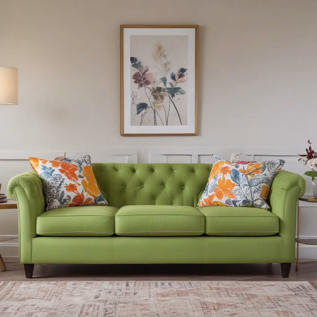 Embracing Bold Colours in Custom Sofa Upholstery Trends