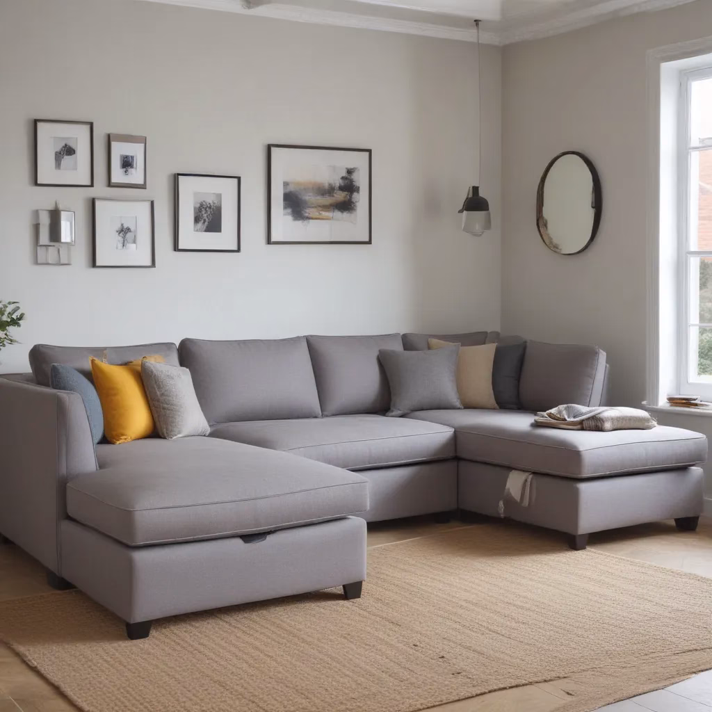 Maximising Small Spaces with Compact and Versatile Sectional Sofas