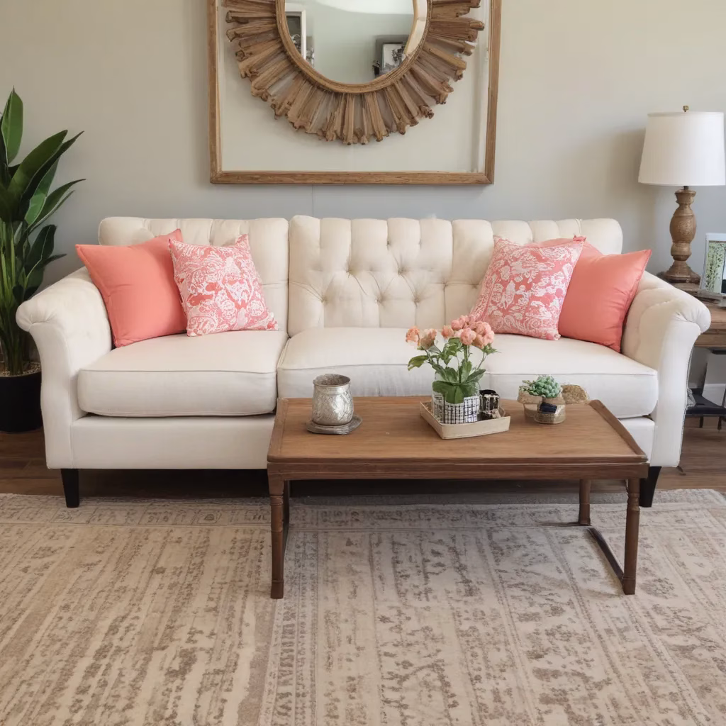 Repurposing Thrifted Finds into Chic Sofa Accents